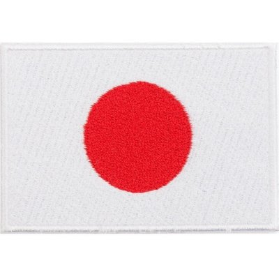 Nášivka vlajka Japonsko VELCRO – Zboží Dáma
