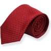 Kravata Červená kravata Houndstooth