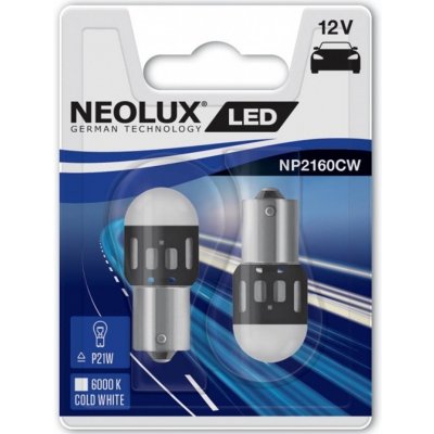 NEOLUX Žárovka typ P21W, LED Exterior 6000K, 38,2 mm, BA15s – Zbozi.Blesk.cz