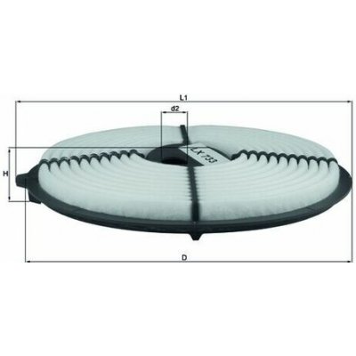KNECHT Vzduchový filtr LX733 – Hledejceny.cz