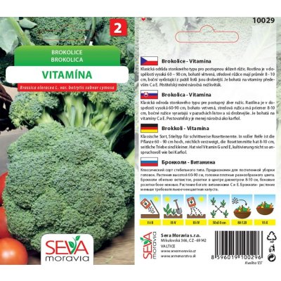 10029/1103 Brokolice Vitamína 0,6g – Zbozi.Blesk.cz