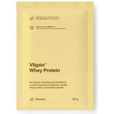 Vilgain Whey Protein 30 g – Zbozi.Blesk.cz