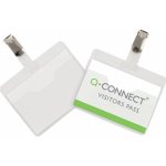 Visačka se kolíčkem otevřená Q-CONNECT 90x60mm 25ks – Zboží Dáma