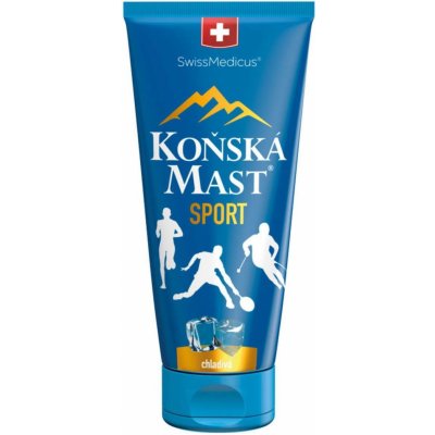 Swissmedicus Koňská mast Sport chladivá 200 ml – Hledejceny.cz