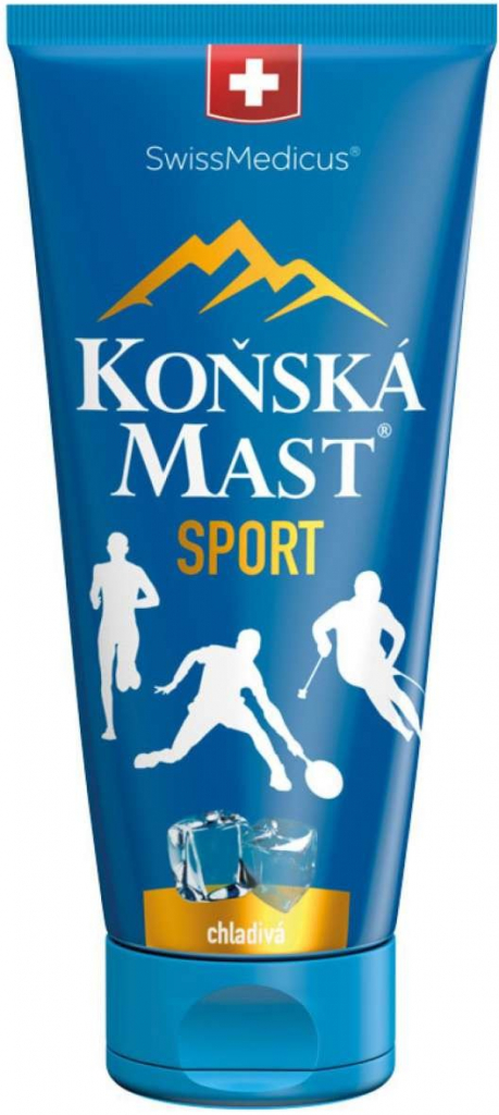 Swissmedicus Koňská mast Sport chladivá 200 ml