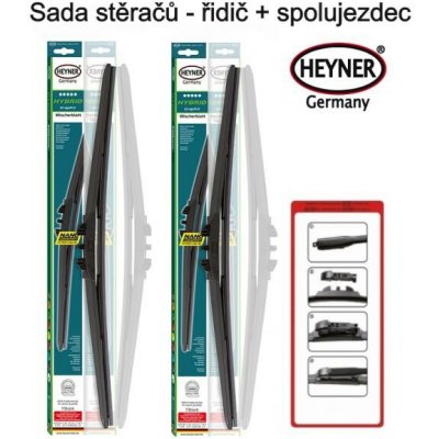 Stěrače Smart Fortwo Coupe (451) 2007/01-2014/10 | HEYNER – Hledejceny.cz