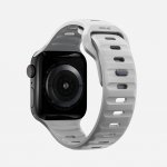 Nomad Sport Strap sportovní silikonový řemínek pro Apple Watch 45mm / 44mm / 42mm - M/L - šedý NM01958185 – Zboží Živě
