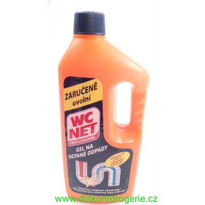 WC NET čistič odpadů oranžový 1000 ml – Zboží Mobilmania