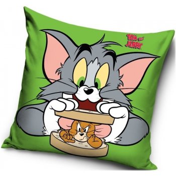Carbotex povlak na polštář Tom a Jerry motiv Sendvič 40x40 od 99 Kč -  Heureka.cz