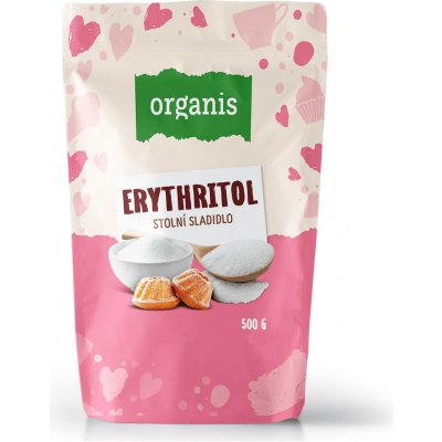 Organis Erythritol 500 g – Hledejceny.cz