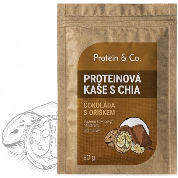 Protein&Co. Proteinové kaše s chia 80g