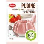 Amylon puding jahodový bez lepku Bio 40 g – Zboží Mobilmania