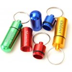 Přívěsek na klíče vodotěsné kovové pouzdro na léky AE 726541 – Hledejceny.cz