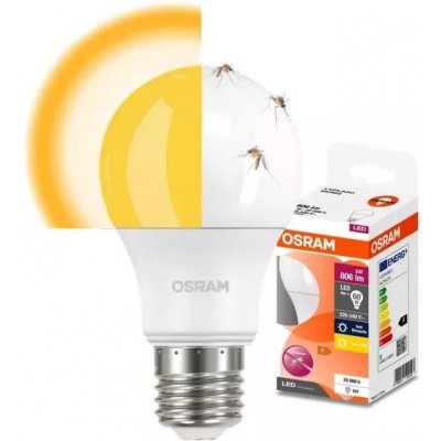 Osram LED Žárovka MOSQUITO A60 E27/8W/230V 2700K – Zboží Mobilmania