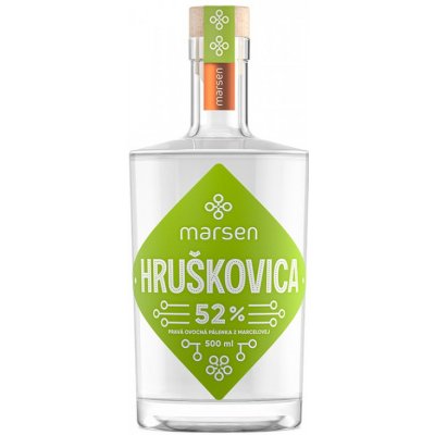 Marsen Hruškovica Traditional 52% 0,5 l (holá láhev) – Zboží Dáma