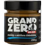 BIG BOY Grand Zero mléčné Arašídový krém s mléčnou čokoládou bez cukru 250 g – Zboží Dáma