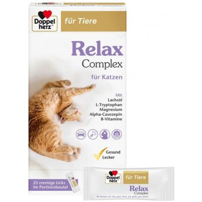 Doppelherz Relax Complex pro kočky 25 sáčků – Hledejceny.cz