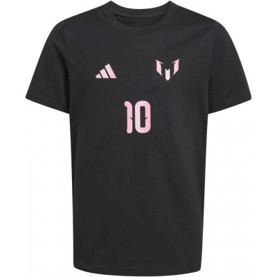 Adidas Dětské tričko MESSI Graphic black – Zboží Mobilmania