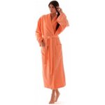 TAMPA se šálovým límcem savý župan Vestis dlouhý župan se šálovým límcem lososová 2251 – Zboží Dáma