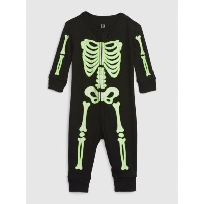 GAP Baby pyžamo overal Halloween Černá – Zbozi.Blesk.cz