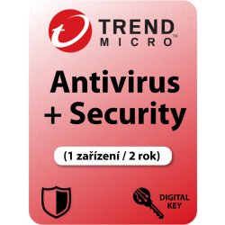 Trend Micro Antivirus + Security 1 lic. 2 roky (TI01144946)