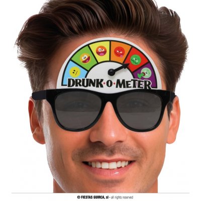 Guirca Vtipné brýle meřič opilosti – Sleviste.cz