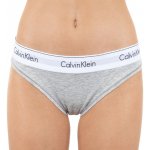 Calvin Klein kalhotky F3787E šedé – Zboží Dáma