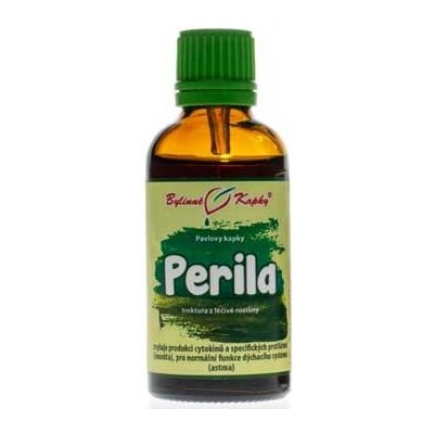 Bylinné kapky Perila křovitá tinktura 50 ml – Hledejceny.cz
