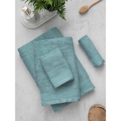 MKLuzkoviny ručník 30 × 50 cm Bella mořská modrá