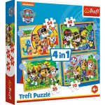 TREFL Tlapková patrola: Prázdniny 4v1 35,48,54,70 dílků – Zboží Dáma