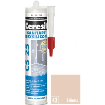 CERESIT CS 25 sanitární silikon 280g bahama