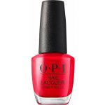 OPI lak na nehty v červené barvě Cajun Shrip 15ml – Zboží Mobilmania