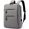 Brašna na notebook DeTech Batoh pro notebook Power Backpack BP-03, 15.6", šedá