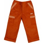 dětské manšestrové kalhoty zateplené rezavé – Zboží Mobilmania