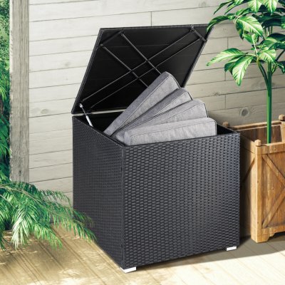 FurniGO box 75x75x70cm černá – Hledejceny.cz