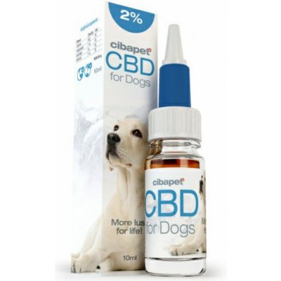 Cibapet CBD olej pro psy 2% 200 mg 10 ml – Hledejceny.cz