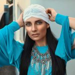 Smilargan dámský turban bílá – Zboží Mobilmania