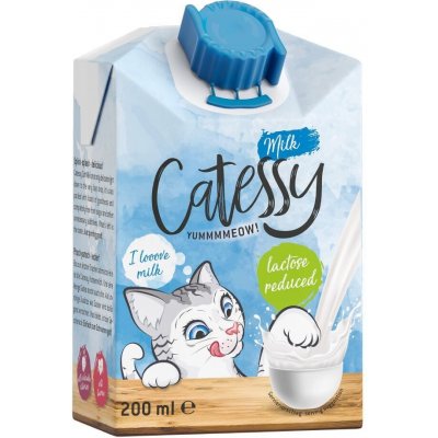 Catessy Mléko pro kočky 6 x 200 ml – Zbozi.Blesk.cz