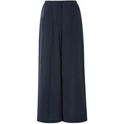 Esmara Dámské kalhoty Wide Leg z elegantního kepru navy modrá – Sleviste.cz