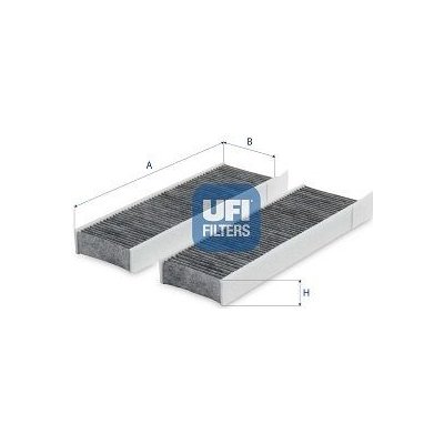 Filtr, vzduch v interiéru UFI 54.469.00 – Hledejceny.cz