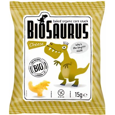Biosaurus BIO snack se sýrem 15 g – Sleviste.cz