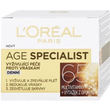 L'Oréal Age Specialist 65+ vyživující denní krém proti vráskám (Extract from Opuncie, Multivitamin, spf20) 50 ml