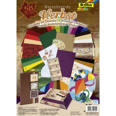 Folia Podzimní kreativní sada 58 ks – Hledejceny.cz