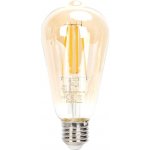 Aigostar B.V. LED Stmívatelná žárovka FILAMENT ST64 E27/6W/230V 2200K AI1681 – Hledejceny.cz