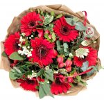 Kytice 7 ks gerber RED ADRIANA 40 cm – Hledejceny.cz