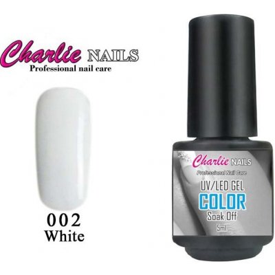 Charlie Uv Led gel lak bílý 2 5ml