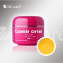 Silcare Base One neonový UV gel 09 Dark Yellow 5 g