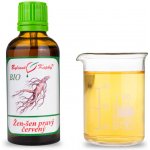 Bylinné kapky BIOŽen-šen žen šen ženšen pravý červený BIO tinktura 50 ml – Hledejceny.cz