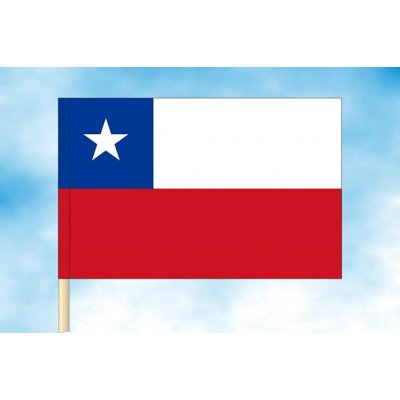LIBEA, s.r.o. Vlajka Chile Rozměr: 40×60 cm, Uchycení: Návlek na žerď – Hledejceny.cz