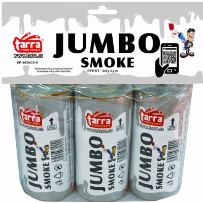 Dýmovnice JUMBO SMOKE BÍLÁ 3 ks 16/3 trhací pojistka EP-8028CS-H – Zboží Mobilmania